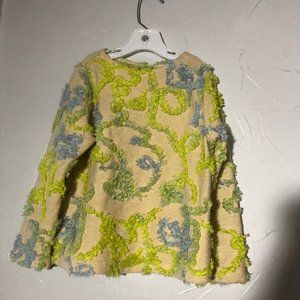 Little Mass Size 6 Chenille Design Pullover